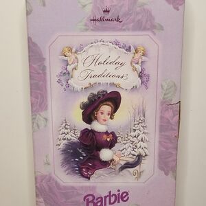 Hallmark Holiday Traditions Barbie Ornament - Purple